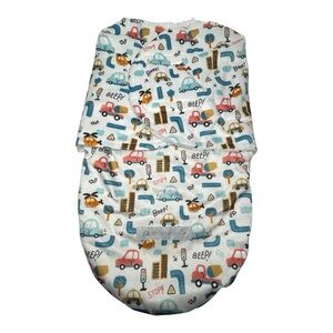 Petite L'Amour Baby super soft swaddle sack Cars Trucks
O+months